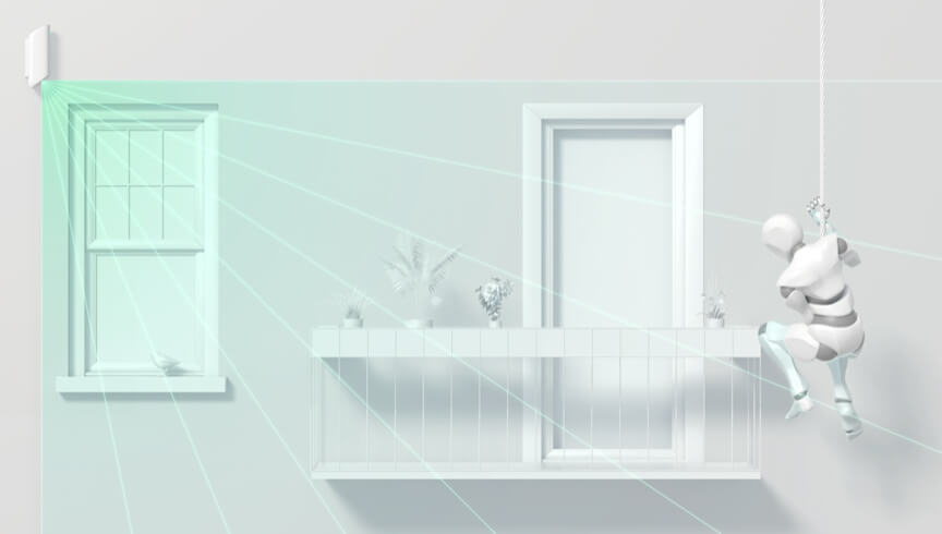 cảm biến hồng ngoại dạng rèm ajax motion protect curtain (2)