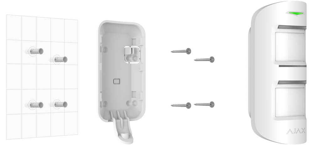 cảm biến hồng ngoại ngoài trời Ajax Motion Protect (6)