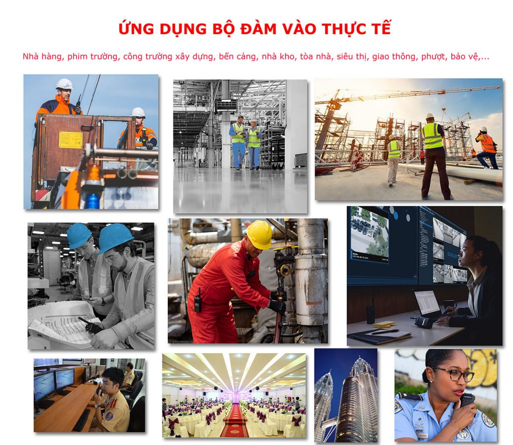 Ứng dụng bộ đàm vào đời sống