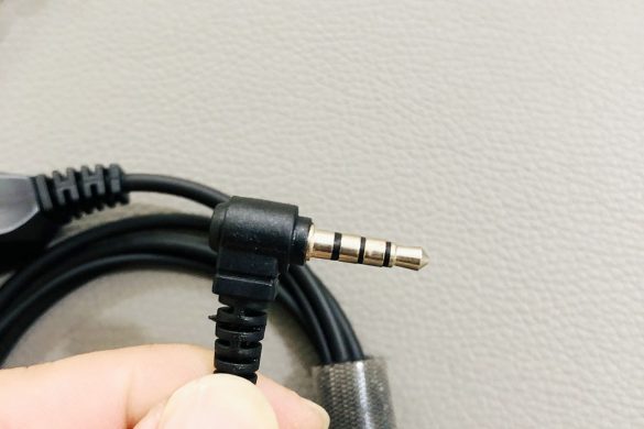 Tai nghe ống hơi bộ đàm. Mẫu 1 chân 3.5mm