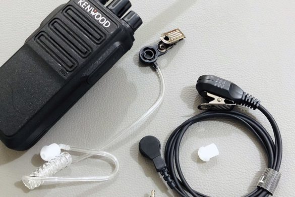 Tai nghe ống hơi bộ đàm. Mẫu 1 chân 3.5mm
