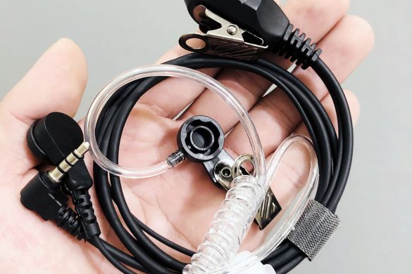 Tai nghe ống hơi bộ đàm. Mẫu 1 chân 3.5mm