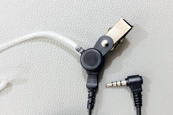 Tai nghe ống hơi bộ đàm. Mẫu 1 chân 3.5mm