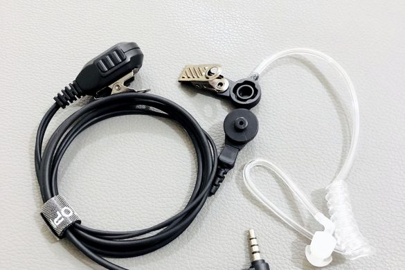 Tai nghe ống hơi bộ đàm. Mẫu 1 chân 3.5mm