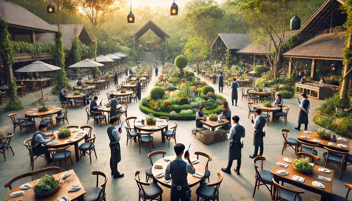 Bộ đàm nhà hàng